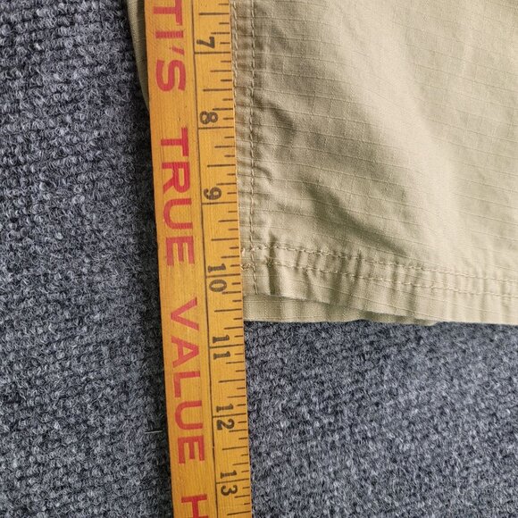 CE Schmidt Workwear Cargo Shorts Mens 40 Beige Ripstop Hiking Outdoor Barn - Picture 7 of 7